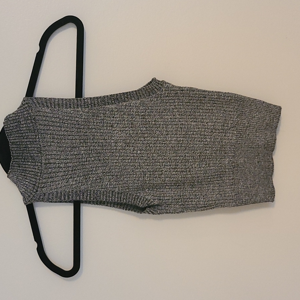Grey Sweater Halter